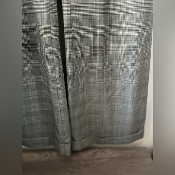 Elizabeth and James Pinstripe Wide-leg Trousers - Picture 9 of 9